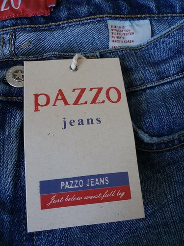 Women's Pazzo Jeans Size 11/12 "NWT" - Picture 3 of 5
