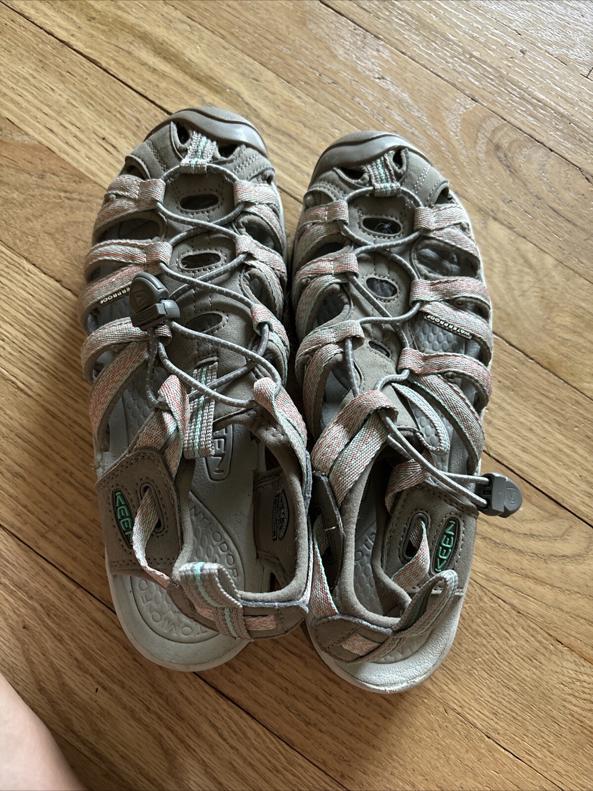 KEEN Sandalo sussurrato donna grigio US 8 5 escursionismo sport cap punta acqua