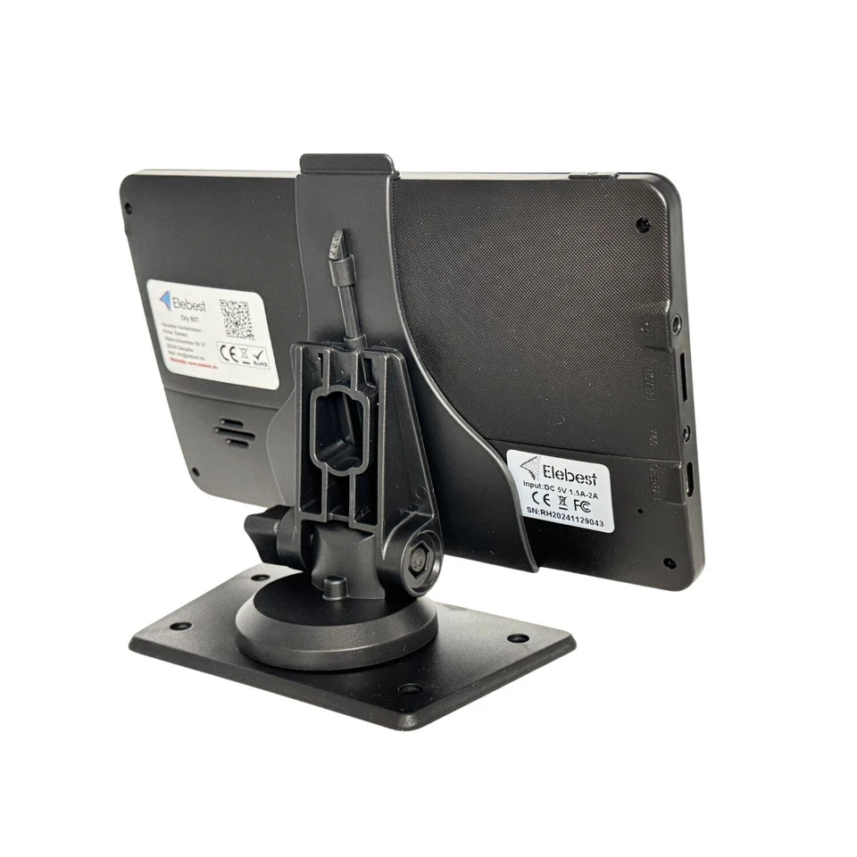 7 Zoll Elebest 80T Navigationsgerät TMC Staumelder für Auto Navi Wohnmobil GPS - Bild 2 von 4
