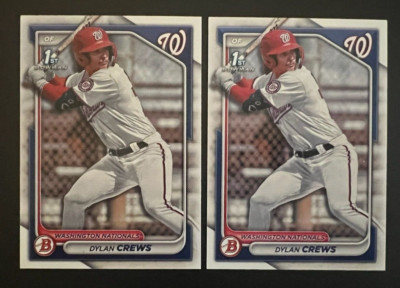 2 2024 Bowman Paper #BP-23 Dylan Crews | 1st Bowman Paper - Rookie Card RC