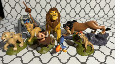 Disney The Lion King Figure Lot Of 9 Napa Scar Mufasa And More Characters Lion G