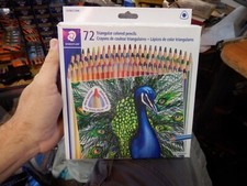 Staedtler 72 Triangular Colored Pencils - Free Shipping