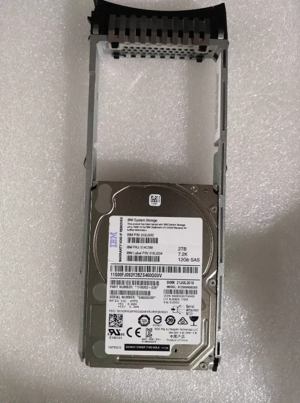 IBM 01EJ032 01AC599 01EJ034 2TB SAS 2.5 V5000 Gen2 Hard Drive HDD - Image 2 of 4