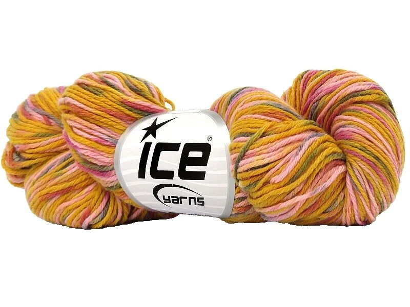 Lot Hand Dyed Yarns Ice Yarns