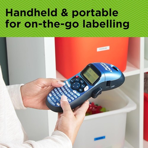 DYMO Label Maker + 2 Labeling Tapes | LetraTag 100H Handheld Label Maker - Picture 2 of 8