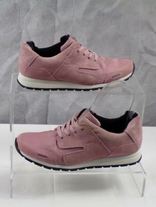 clarks girls pink trainers