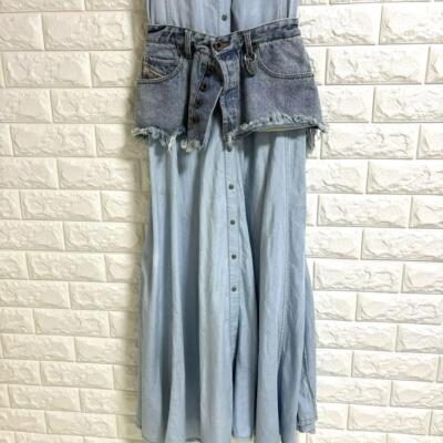 Diesel Women S Denim Sleeveless Maxi Dress Comfortable Stylish Casual Fashion | eBay Diesel Women S Denim Sleeveless Maxi Dress Comfortable Stylish Casual Fashion | eBay