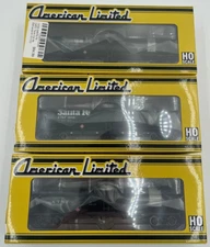 American Limited Models ATSF Lot of 3 HO GATC Tank Cars