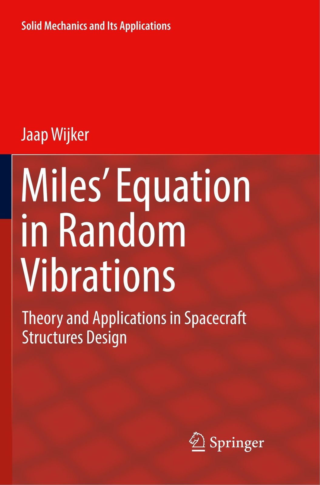 Thumbnail - Miles' Equation In Random Vibrations Jaap Wijker Taschenbuch Paperback