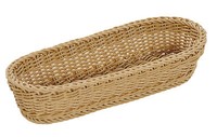 Kesper 17848 Baguette-Korb 41 X 13,5 X 7 Cm, Kunststoffgeflecht / Brotkorb / ...