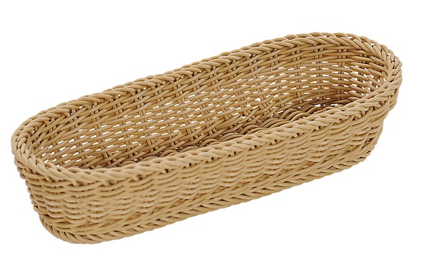 Kesper 17848 Baguette-Korb 41 X 13,5 X 7 Cm, Kunststoffgeflecht / Brotkorb / ...-image