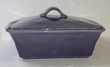 Rachel Ray Handpainted Purple Rectangle Baker Casserole Dish #H016Y, 3.5 Quart