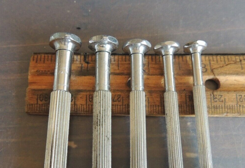 5 NIWA Slotted or Flat Tip precision screwdrivers No. 6,5, 4, 3 & 2 JAPAN - Picture 4 of 11