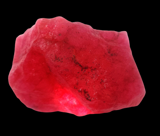 Ruby Natural African Stone Red Ruby Raw 325.95 Certified