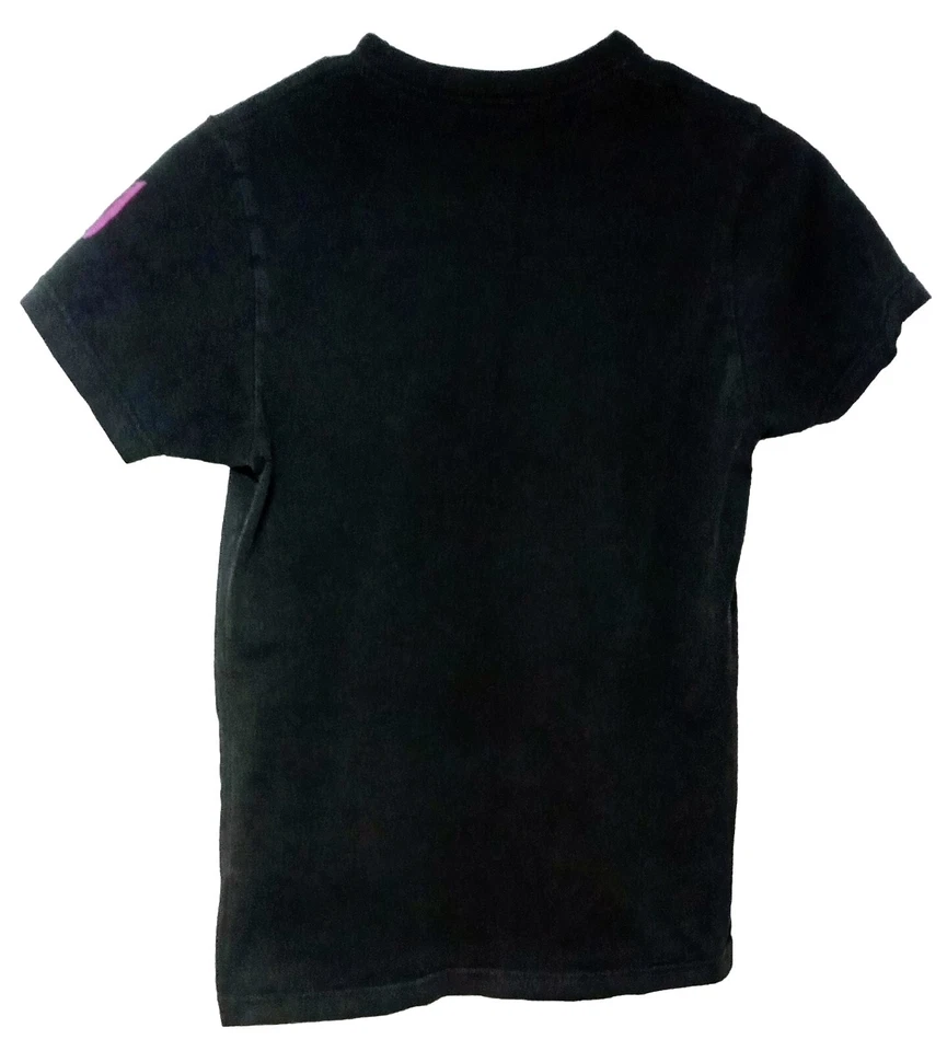 Volcom Y2K Black Surf Sk8er Juniors T Shirt Small Slim Fit - Image 3 of 4