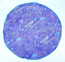 Lord R Colton Masterworks Pocket Round Venice Gray Orchid Silk - 75 Retail New