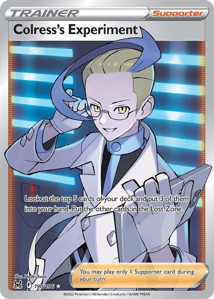 Colress's Experiment 190/196 Swsh11: Lost Origin - 1 of 1