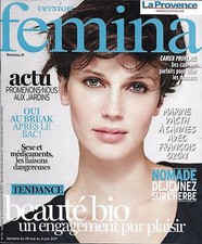 VERSION FEMINA N°791 29/05/2017 MARINE VACTH/ BEAUTE BIO/ PIQUE-NIQUE/SOLIDARITE