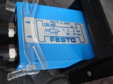Festo PZVT-3-Sec 158 495 pneumatic timer including mounting and fitting kit