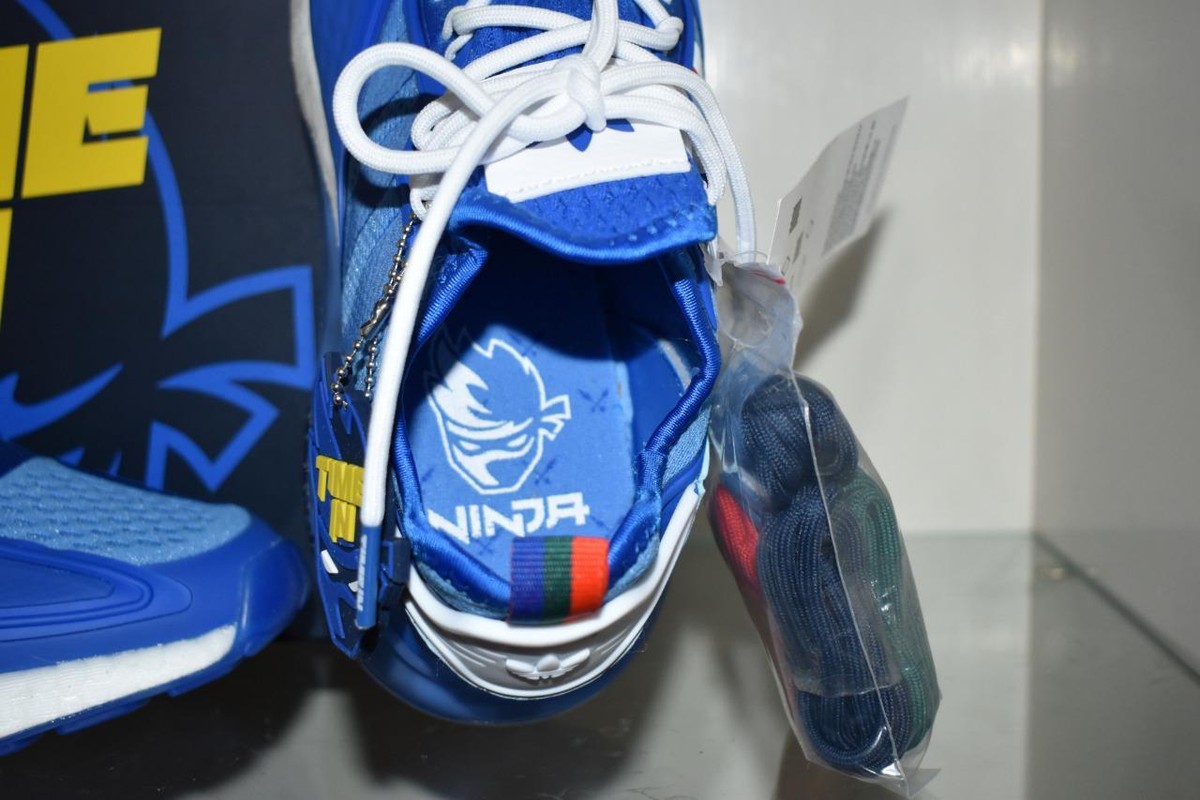 Nikeスニーカー adidas Ninja ZX 2K Boost JR Boys Shoes FZ1885 Royal Blue Off