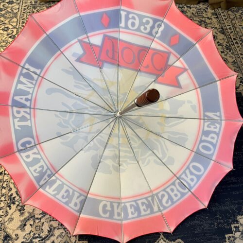 Vintage Umbrella Greater Greensboro Open Large Golf Shade KMart FOCC 1938 RARE - Picture 2 of 8