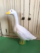 Porch Goose Statue Original EYES Union 24” Inches Tall For Dressing USA MADE