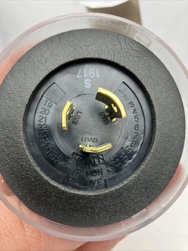 Tyco SC-10A Lighting Controls Twist Lock HID Shorting Cap FNOB - Picture 5 of 5