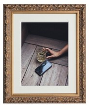 Gold Vintage Ornate Shabby Chic  Picture and Photo Frames With Mounts