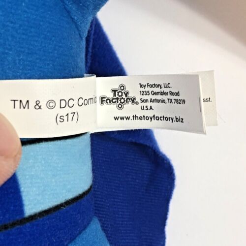 DC Comics Super Friends Superman Plüschtier Stofftier Puppe Toy Factory 13 Zoll blau - Bild 6 von 12