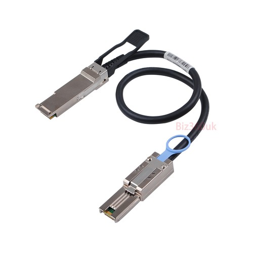 1.6FT External SAS Cable QSFP SFF-8436 to SFF-8088 For NetApp DS4243 DS4246 - Picture 5 of 21