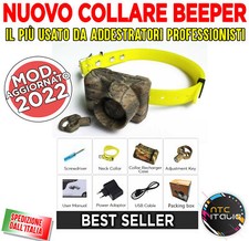 Collare Beeper da Caccia e Addestramento Cane Ricaricabile con Caricatore USB |