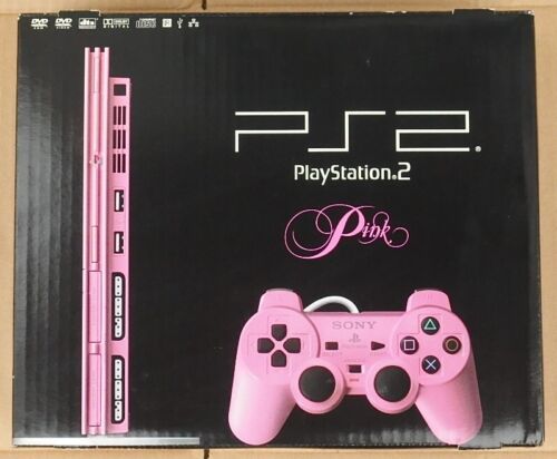 SONY PS2 CONSOLE SCPH-77000 PK PINK PS2 NEW JPN IMPORT