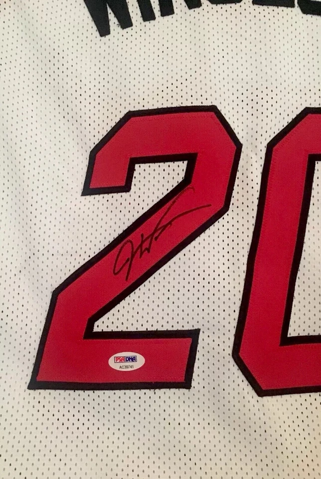 Justise Winslow Miami Heat Autographed Signed Jersey PSA/DNA COA XL - Image 2 of 4