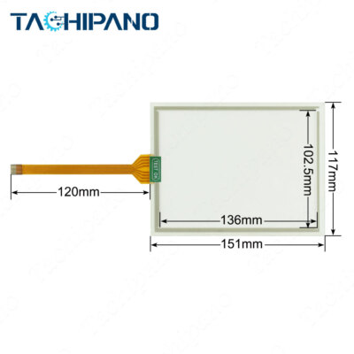 1pcs for A05B-2255-C105#EAW Teach Pendant Digitized Panel  Touch Screen