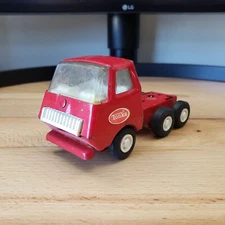 Vintage Tonka Semi Truck Cab Pressed Steel Red