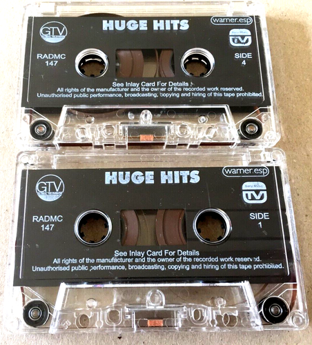 Huge Hits 99 - 42 Tracks - Various Artists & Bands - UK Import 2 X NM Cassettes - Picture 8 of 9