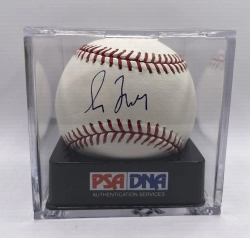 Greg Maddux Single Signed Baseball Sweet Spot Autograph - PSA/DNA 10 GEM MINT