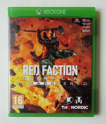 Red Faction Guerrilla Remastered EU Version Xbox One Series X Game Case Disc