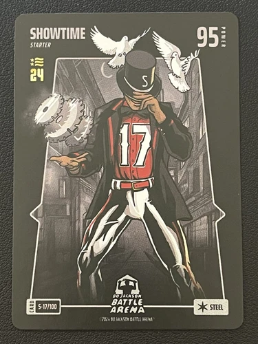 2024 Bo Jackson Battle Arena Showtime Shohei Ohtani Steel #S-17/100 Starter