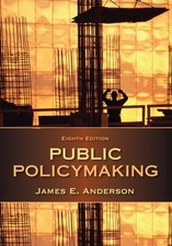 Public Policymaking, Paperback by Anderson, James E., Like New Used, Free shi...