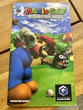 Mario Golf: Toadstool Tour Nintendo GameCube INSTRUCTION BOOKLET ONLY (RARE)