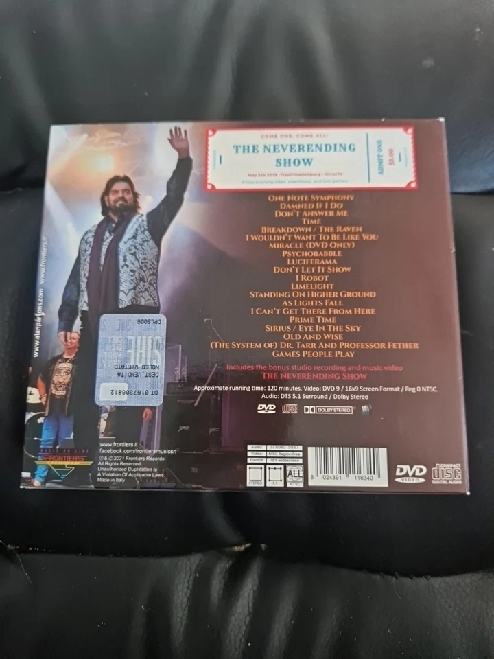 Alan Parsons  - The Neverending Show - Live In The Netherlands | 2 CDs  1  DVD - Bild 2 von 4