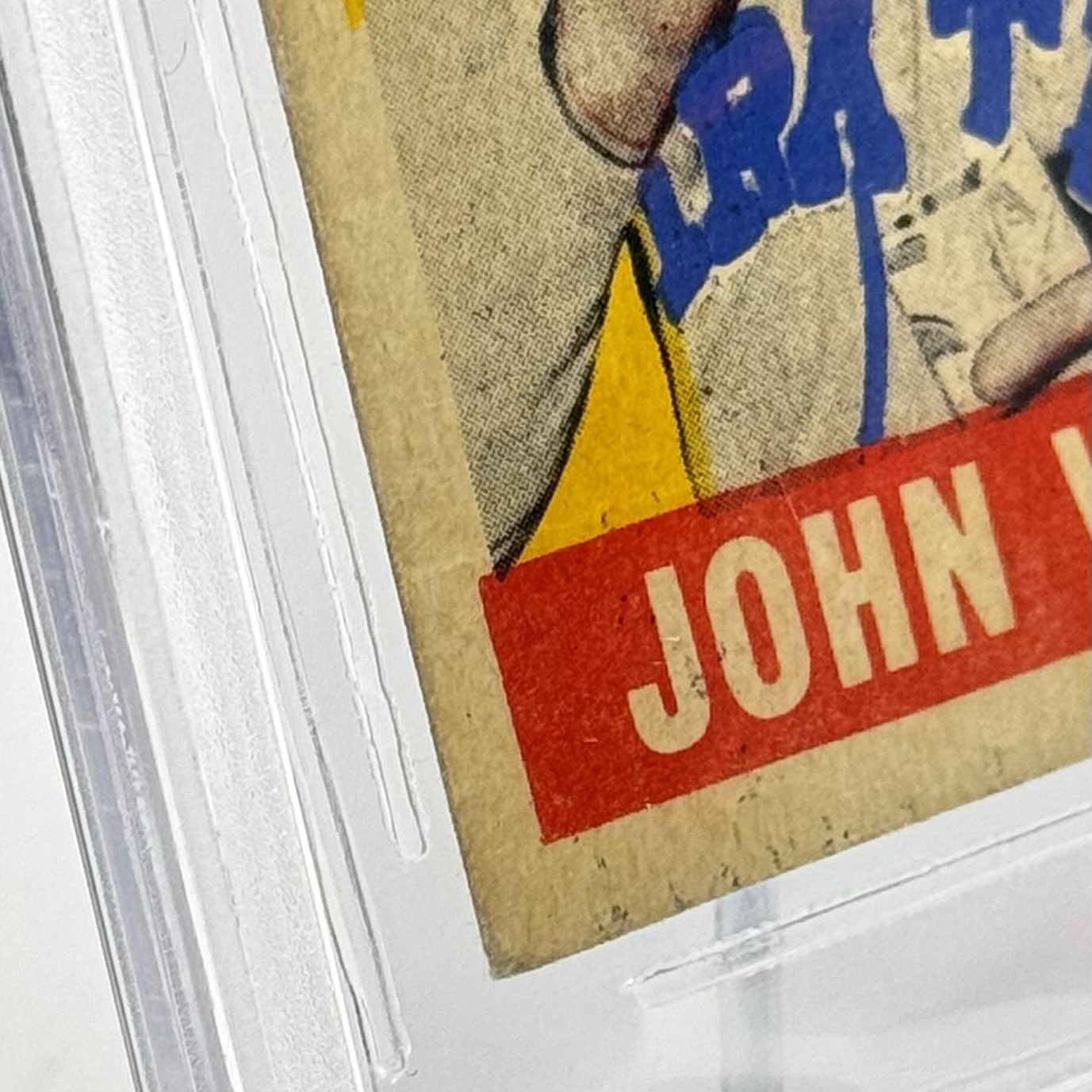 1948-49 Leaf Baseball JOHN HONUS WAGNER #70 Beckett BVG 6 HOF view 7