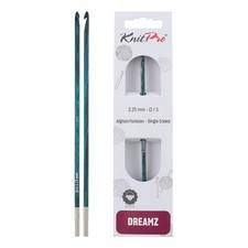 Dreamz Afghan Tunisian Crochet Hook US Size D 3.25mm Handcrafted Ebony Tool