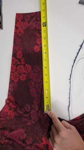 NUEVO CON ETIQUETAS Rafaella Mujer TOP TÚNICA MANGA 3/4 Rojo Floral Talla Grande Bin 3 - Imagen 6 de 7