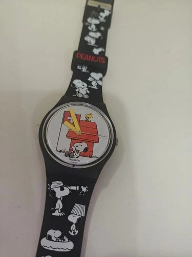 PEANUTS Snoopy Swatch Analog Watch Collaboration 3797254296
