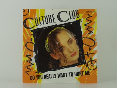 CULTURE CLUB DO YOU REALLY WANT TO HURT ME (2) (16) 2 Track 7'' Single along with