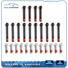 Head Bolts Set For Chevrolet Gmc Isuzu Pontiac 4.3l V6 Vin Zwx