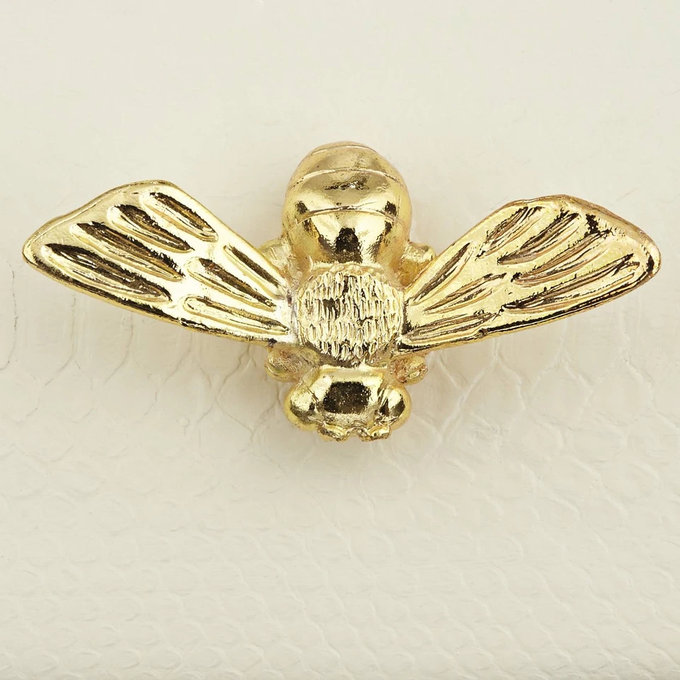 Honey Bee Matte White Rectangular Box with Lid - Image 3 of 4