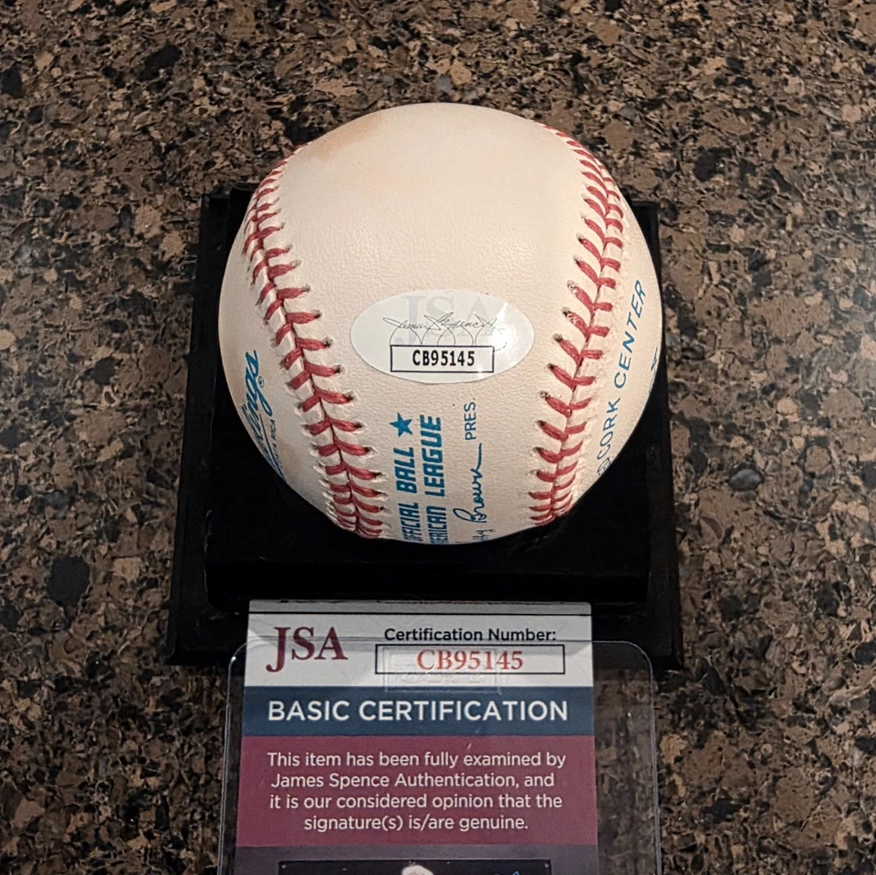 Ken Griffey Jr HOF Cincinnati Reds Signed Autographed ROALB Goldin COA - Image 3 of 4